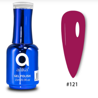 AILIKA GEL POLISH №121 – BÜYÜLEYİCİ MÜRSEL / ENCHANTING AMETHYST (15ml)
