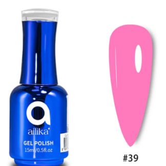 AILIKA GEL POLISH №039 – KOYU ŞEKER PEMBESİ / DEEP CANDY PINK (15ml)