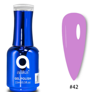 AILIKA GEL POLISH №042 – KOYU LİLA / VIBRANT LAVENDER (15ml)