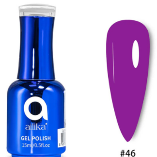 AILIKA GEL POLISH №046 – KOYU FUŞYA MOR / DEEP FUCHSIA PURPLE (15ml)