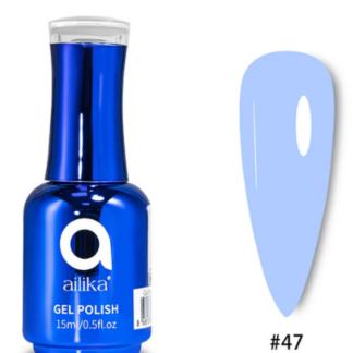 AILIKA GEL POLISH №047 – BEBEK MAVİSİ SÜTLÜ / MILKY BABY BLUE (15ml)
