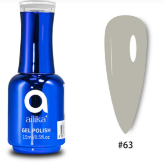 AILIKA GEL POLISH №062 – MODERN GRİ / MODERN SLATE GREY (15ml)