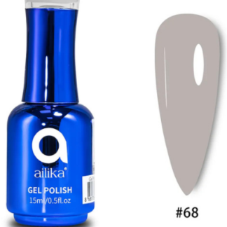 AILIKA GEL POLISH №068 – VİZON GRİ / TAUPE GREY (15ml)