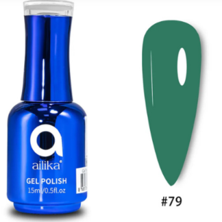 AILIKA GEL POLISH №079 – ÇAM YEŞİLİ / DEEP PINE GREEN (15ml)