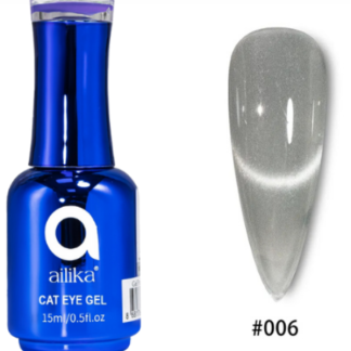 AILIKA CAT EYE GEL №006 – GÜMÜŞ DUMAN / SILVER SMOKE (15ml)
