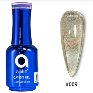 AILIKA CAT EYE GEL №009 – ŞAMPANYA IŞILTISI / CHAMPAGNE SHIMMER (15ml)
