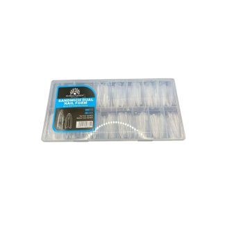 Global Fashion Sandwich Dual Nail Form - 240 Parça Profesyonel Kalıp Seti