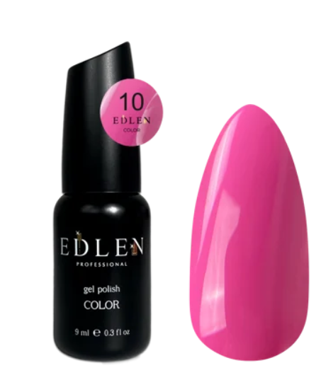 EDLEN PROFESSIONAL GEL POLISH №10 – FUŞYA / CANLI PEMBE (9ml)