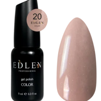 EDLEN PROFESSIONAL GEL POLISH №20 – IŞILTILI NUDE BEJ (9ml)