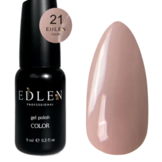 EDLEN PROFESSIONAL GEL POLISH №21 – DOĞAL NUDE BEJ / TAUPE (9ml)