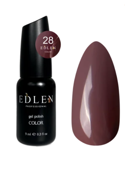EDLEN PROFESSIONAL GEL POLISH №28 – MÜRDÜM VİZON / KOYU MAUVE (9ml)