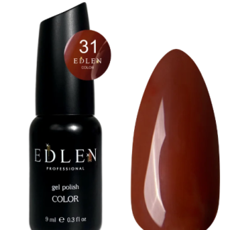 EDLEN PROFESSIONAL GEL POLISH №31 – KIZIL KAHVE / TERRACOTTA (9ml)