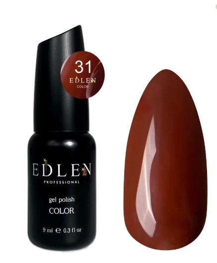 EDLEN PROFESSIONAL GEL POLISH №31 – KIZIL KAHVE / TERRACOTTA (9ml)