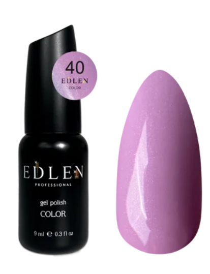 EDLEN PROFESSIONAL GEL POLISH №40 – IŞILTILI LİLA / SHIMMER VIOLET (9ml)