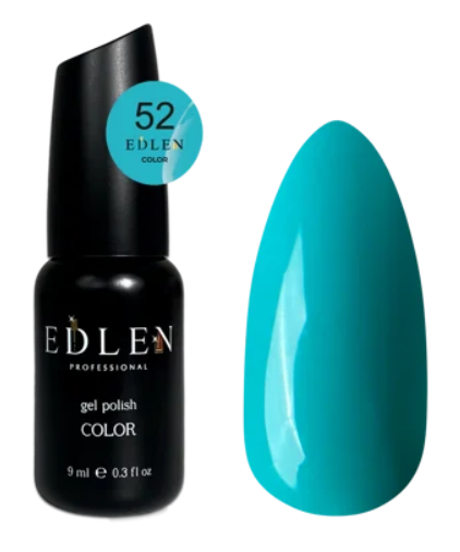 EDLEN PROFESSIONAL GEL POLISH №52 – DENİZ YEŞİLİ / SEA GREEN (9ml)
