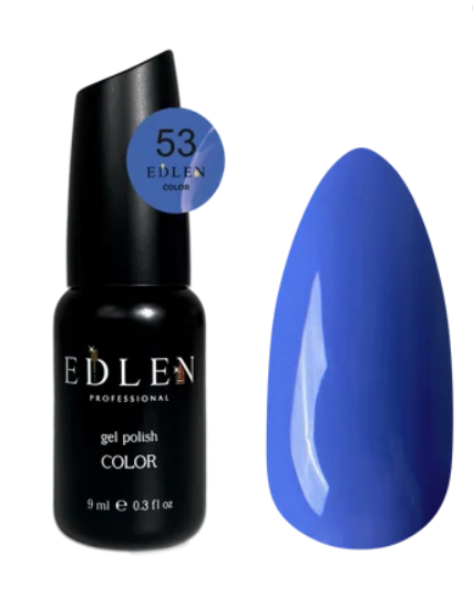 EDLEN PROFESSIONAL GEL POLISH №53 – SAFİR MAVİ / SAPPHIRE BLUE (9ml)