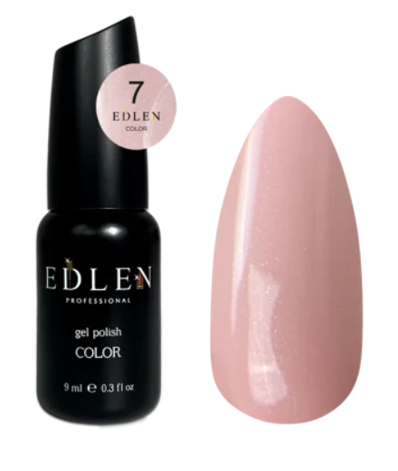EDLEN PROFESSIONAL GEL POLISH №07 – IŞILTILI NUDE PEMBE (9ml)
