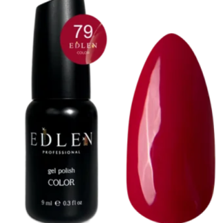 EDLEN PROFESSIONAL GEL POLISH №79 – KOYU VİŞNE / MÜRDÜM BORDO (9ml)